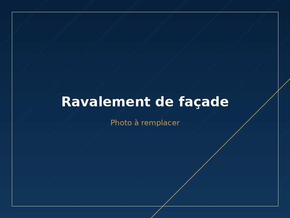 Façade et abords extérieurs rénovés